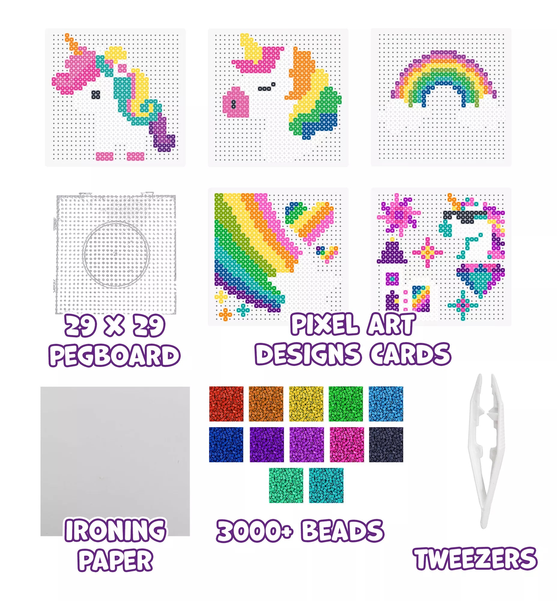 Splat Planet lyginimo karoliukai, Vienaragis