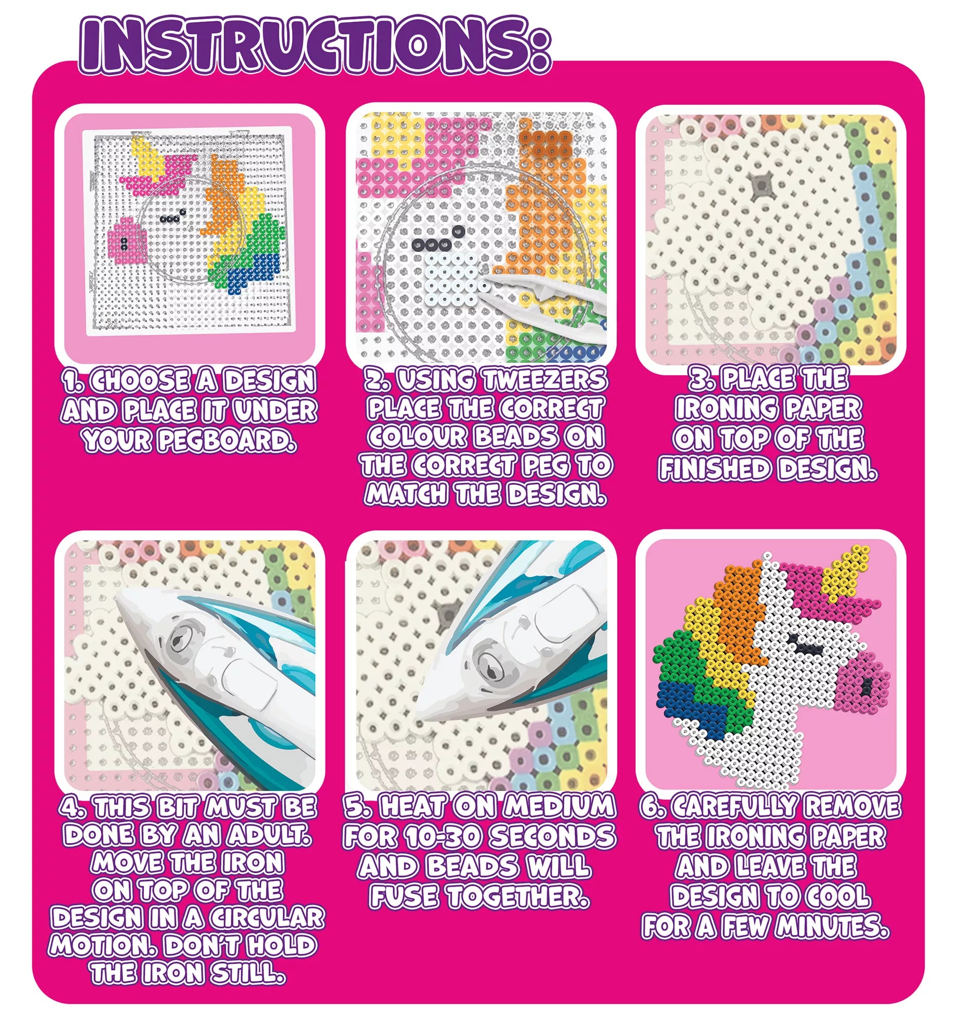 Splat Planet lyginimo karoliukai, Vienaragis