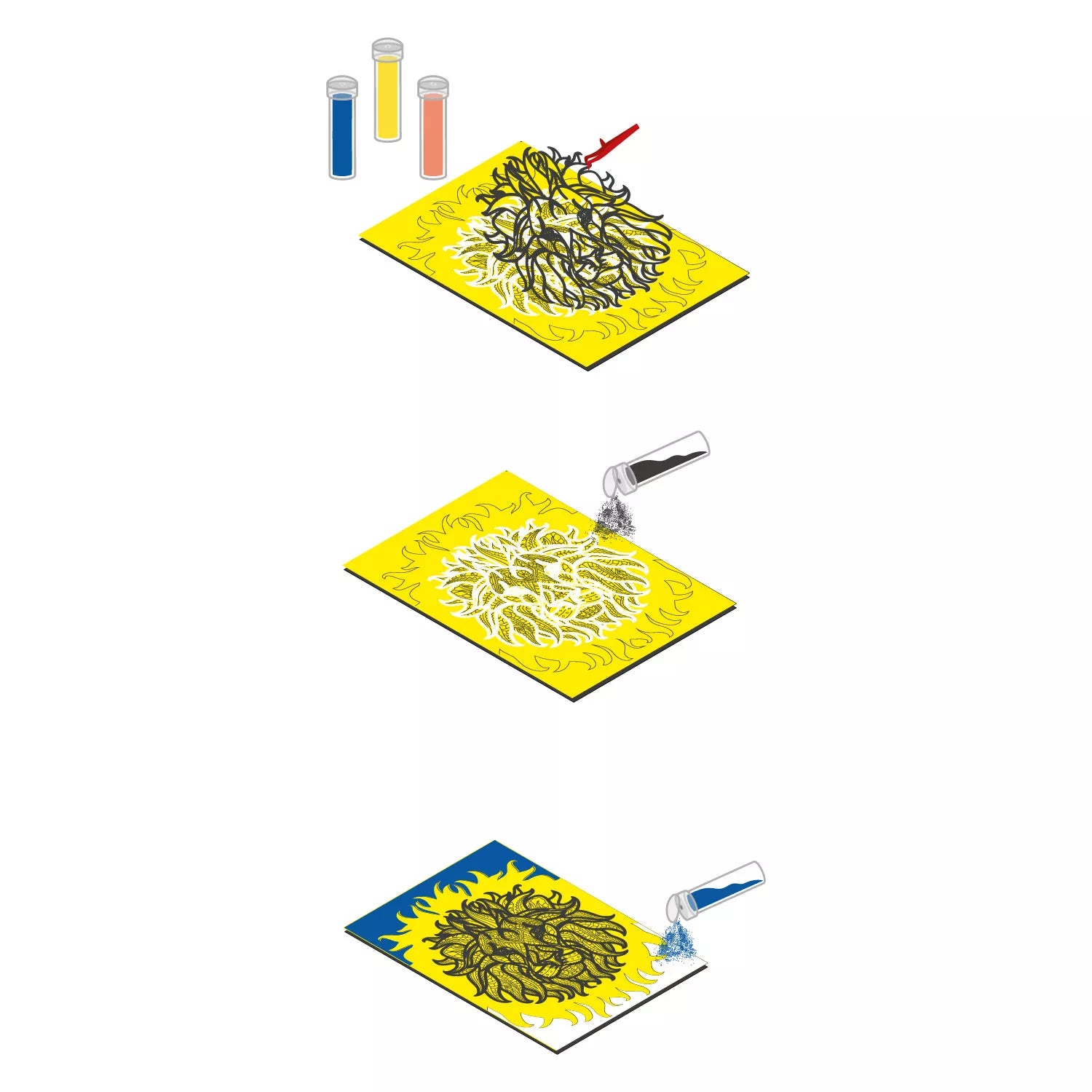 Red Castle smėlio rinkinys, Liūtas