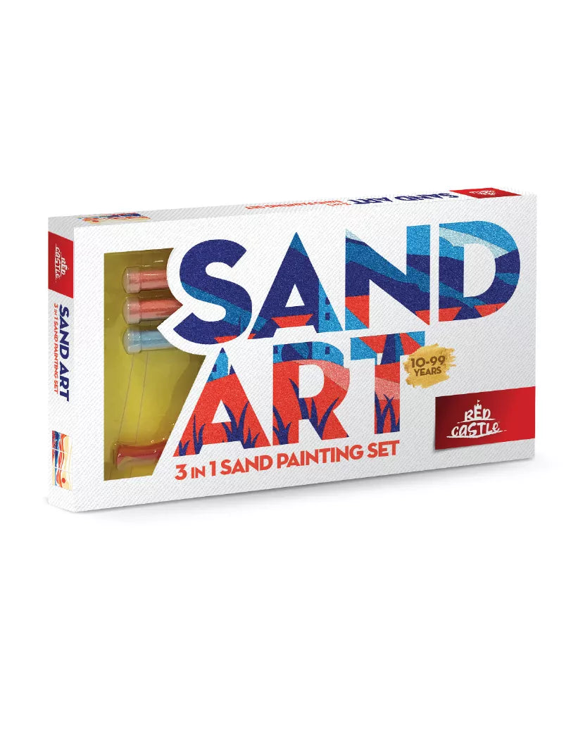 Red Castle piešimo smėliu rinkinys 3in1