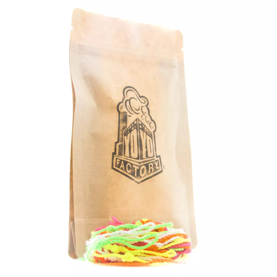 YoYo žaislo virvelės, margos